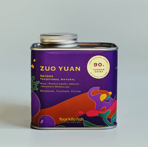 
                  
                    GEISHA | TRADITIONAL NATURAL | ZUO YUAN | BAOSHAN, YUNNAN, CHINA | FILTER 100G
                  
                